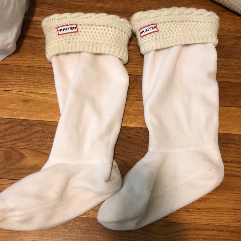 Hunter boot insole cuffs